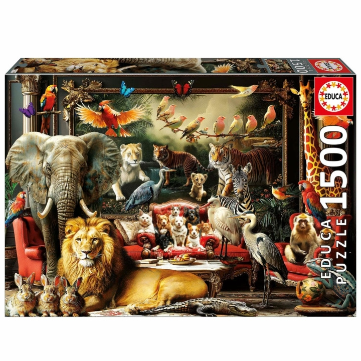 Educa The Animal Mansion 1500 stuks (80-20245) in de groep SPORT, VRIJE TIJD & HOBBY / Hobby / Puzzel bij TP E-commerce Nordic AB (D31316)