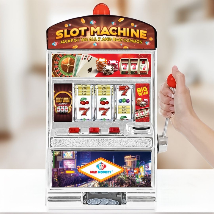 Mad Monkey - Slotmachine in de groep SPORT, VRIJE TIJD & HOBBY / Leuke dingen / Leuke dingen bij TP E-commerce Nordic AB (D31324)