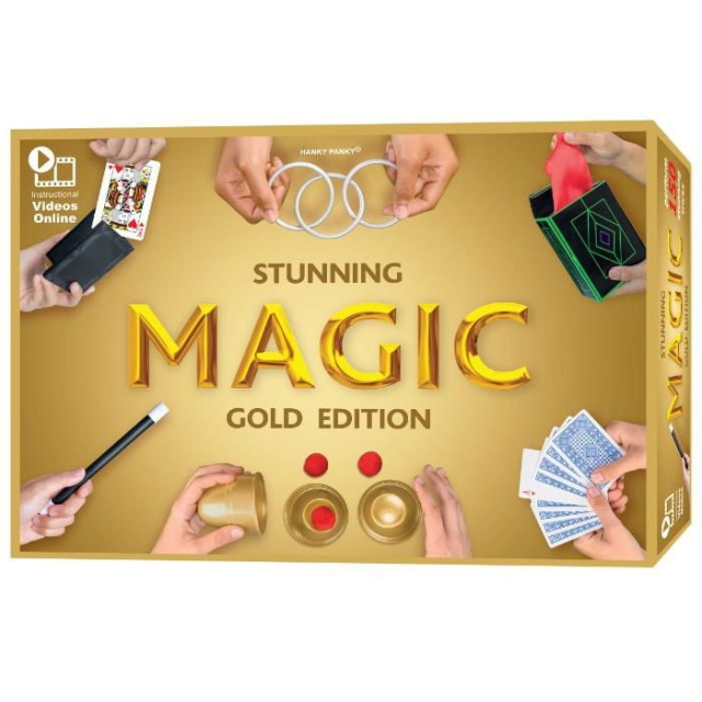 Hanky Panky Toys Verbluffende Magie - Gouden Editie 150 trucs (29040) in de groep SPEELGOED, KINDER- & BABYPRODUCTEN / Spelletje / Bordspellen bij TP E-commerce Nordic AB (D31350)