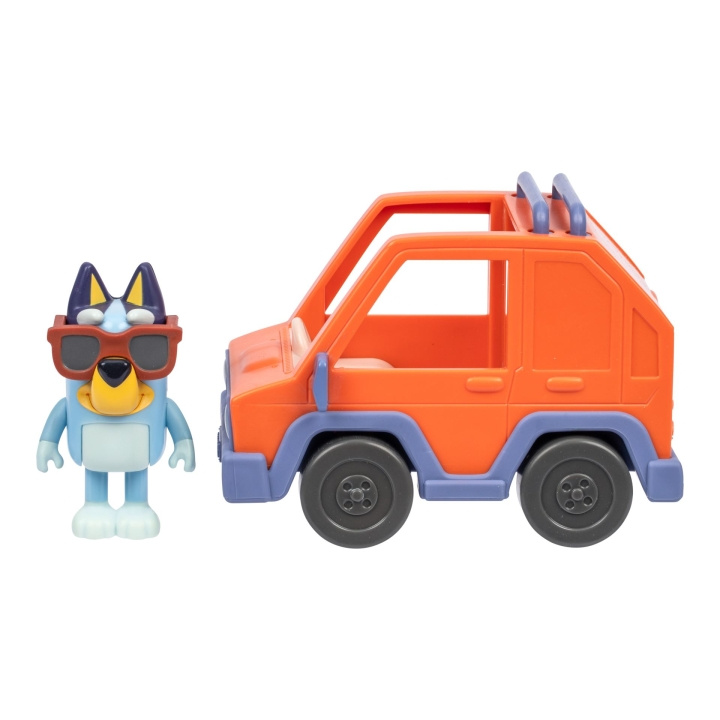 Bluey Basisvoertuig - 4WD met Bluey in de groep SPEELGOED, KINDER- & BABYPRODUCTEN / Speelgoed / Figuren, Miniaturen & accessoires bij TP E-commerce Nordic AB (D31354)