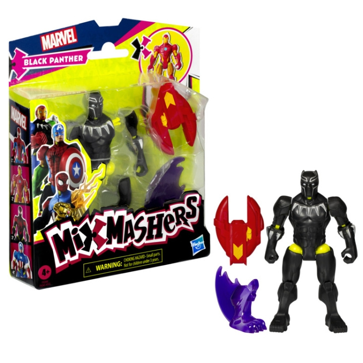 AVENGERS Mix Mashers Marvel Black Panther Actiefiguur (F9268) in de groep SPEELGOED, KINDER- & BABYPRODUCTEN / Speelgoed / Figuren, Miniaturen & accessoires bij TP E-commerce Nordic AB (D31395)