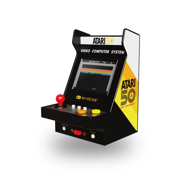 My Arcade Nano Speler Atari 75 Spellen 4,5 inch in de groep HOME ELECTRONICS / Spelconsoles en accessoires / Overige games bij TP E-commerce Nordic AB (D31428)