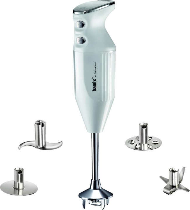 Bamix M300 Maxx staafmixer - Wit in de groep HUISHOUDEN & TUIN / Huishoudelijke apparaten / Keukentools & -apparatuur / Staafmixers bij TP E-commerce Nordic AB (D31455)