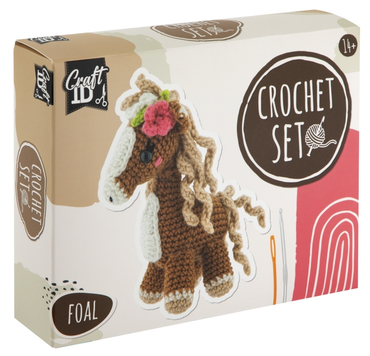 Craft ID Haakpakket Veulen (CR1715) in de groep SPEELGOED, KINDER- & BABYPRODUCTEN / Speelgoed / Ambachten bij TP E-commerce Nordic AB (D31463)