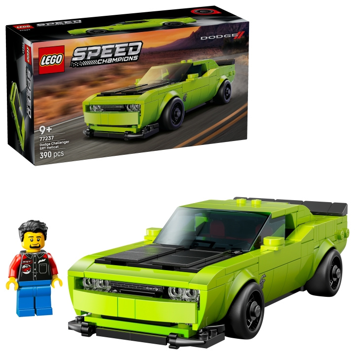LEGO Snelheidskampioenen - Dodge Challenger SRT Hellcat Sportwagen (77237) in de groep SPEELGOED, KINDER- & BABYPRODUCTEN / Speelgoed / Bouwspeelgoed / Lego bij TP E-commerce Nordic AB (D31474)
