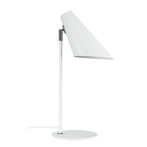 Dyberg-Larsen Cale Tafellamp - Matwit - Hoogte: 45 cm, Breedte: 20 cm, Diameter voet: 15 cm in de groep HOME ELECTRONICS / Verlichting / Tafellampen bij TP E-commerce Nordic AB (D31490)