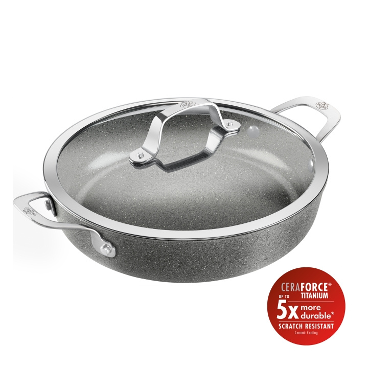 Ballarini Salina Keramische Serveerpan met Deksel - geen kleur - 28 cm in de groep HUISHOUDEN & TUIN / Keukengerei / Koekenpannen bij TP E-commerce Nordic AB (D31536)