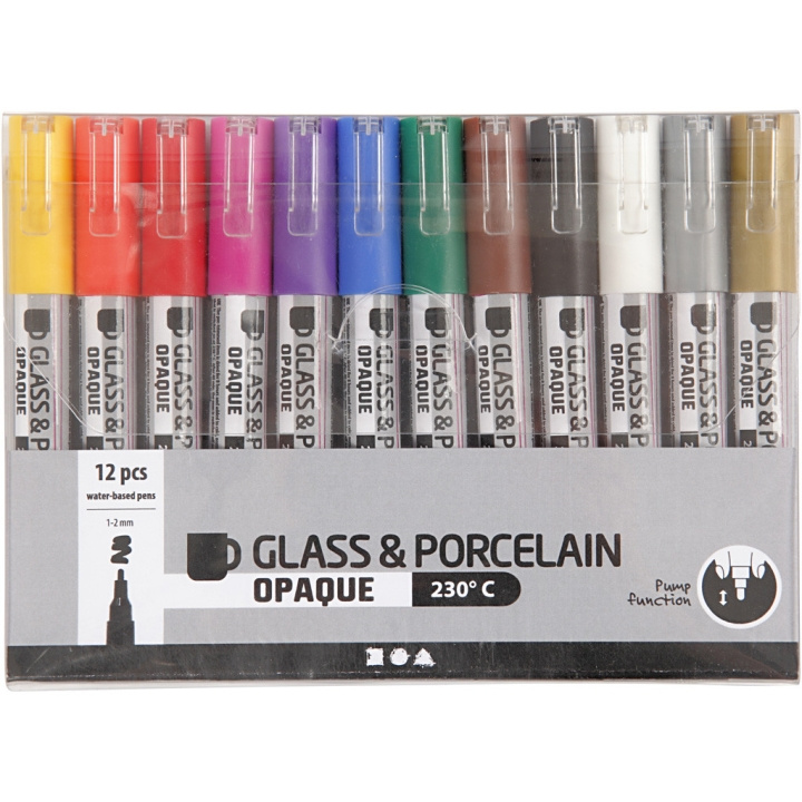Creative Toys Glas- en porseleinstiften (31334) in de groep SPEELGOED, KINDER- & BABYPRODUCTEN / Speelgoed / Ambachten bij TP E-commerce Nordic AB (D31541)