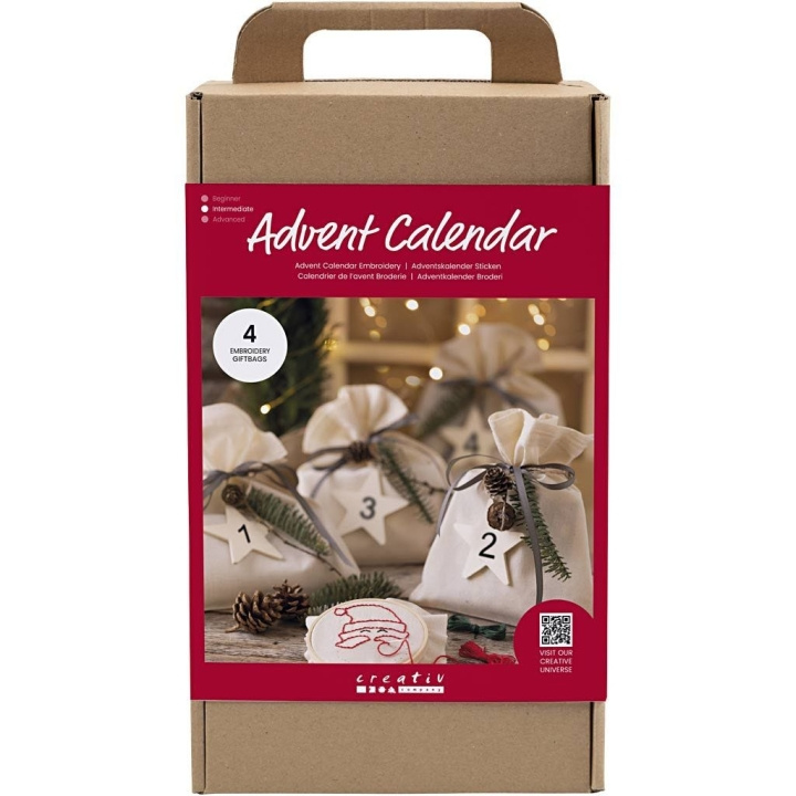 DIY Kit Adventskalender - Borduren (977602) in de groep SPORT, VRIJE TIJD & HOBBY / Hobby / DIY Kit bij TP E-commerce Nordic AB (D31544)