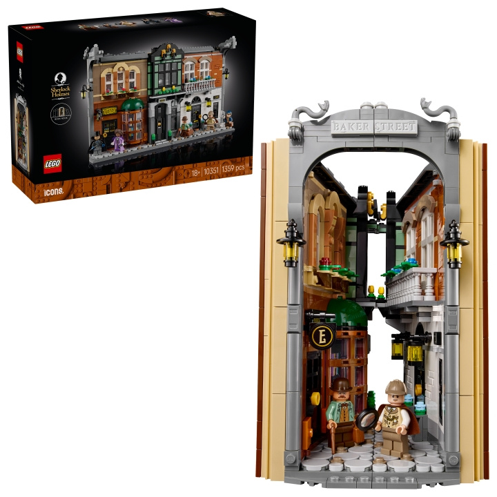 LEGO Pictogrammen - Sherlock Holmes: boekenhoek (10351) in de groep SPEELGOED, KINDER- & BABYPRODUCTEN / Speelgoed / Bouwspeelgoed / Lego bij TP E-commerce Nordic AB (D31546)