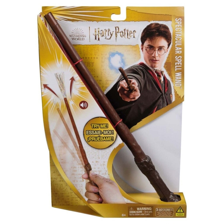 Harry Potter Spectacular Spell Wand (6071774) in de groep SPORT, VRIJE TIJD & HOBBY / Leuke dingen / Verzamelobjecten bij TP E-commerce Nordic AB (D31557)