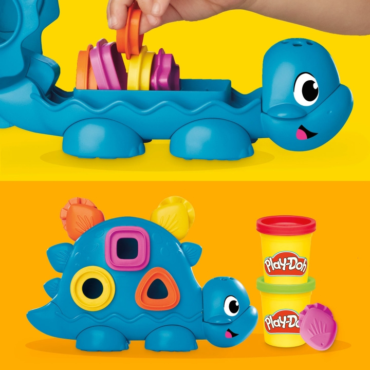 PLAY-DOH Starter Set Shapes & Colors Dinosaur Toy in de groep SPEELGOED, KINDER- & BABYPRODUCTEN / Speelgoed / Speelset bij TP E-commerce Nordic AB (D31590)