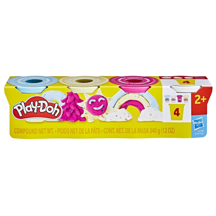 PLAY-DOH Specialty Compound Confetti 4 Pack in de groep SPEELGOED, KINDER- & BABYPRODUCTEN / Speelgoed / Speelset bij TP E-commerce Nordic AB (D31595)