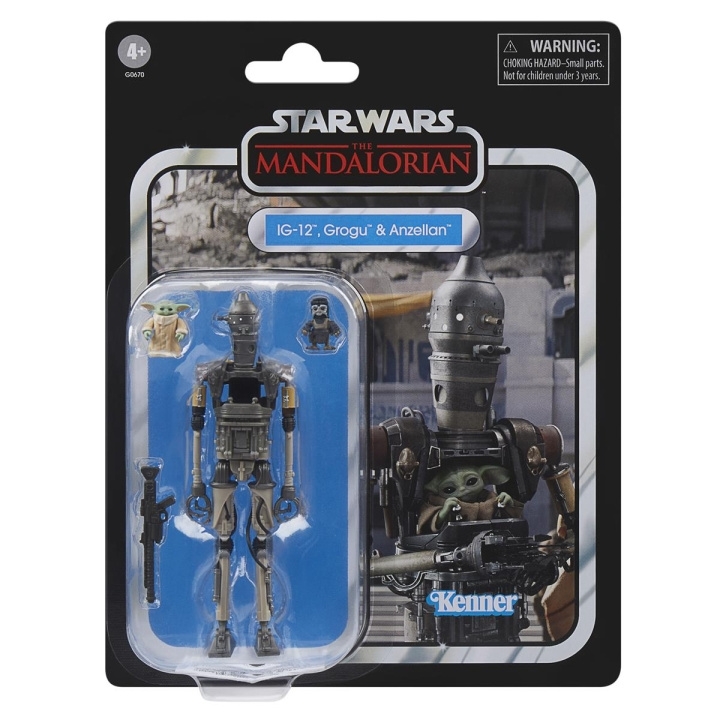 Star Wars The Vintage Collection 3.75 Inch Figure IG-12, Grogu & Anzellan in de groep SPEELGOED, KINDER- & BABYPRODUCTEN / Speelgoed / Figuren, Miniaturen & accessoires bij TP E-commerce Nordic AB (D31611)