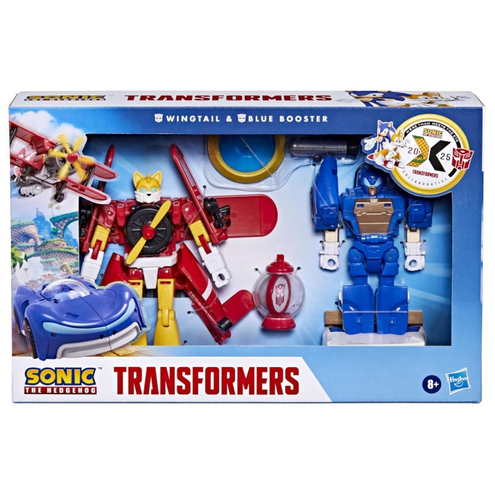 Transformers Collaborative Sonic The Hedgehog, Wingtail & Blue Booster in de groep SPEELGOED, KINDER- & BABYPRODUCTEN / Speelgoed / Speelset bij TP E-commerce Nordic AB (D31644)