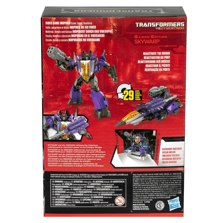 Transformers Generations Studio Series Voyager Skywarp in de groep SPEELGOED, KINDER- & BABYPRODUCTEN / Speelgoed / Figuren, Miniaturen & accessoires bij TP E-commerce Nordic AB (D31656)