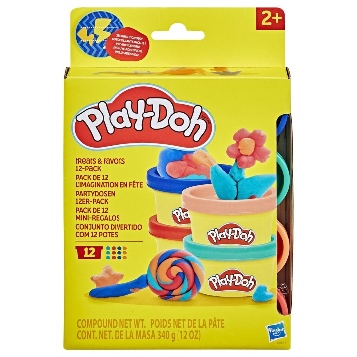 PLAY-DOH Treats And Favors 12 Pack in de groep SPEELGOED, KINDER- & BABYPRODUCTEN / Speelgoed / Speelset bij TP E-commerce Nordic AB (D31660)