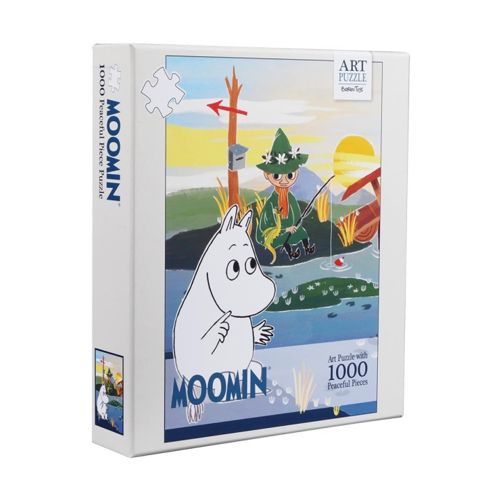 Moomin Pussel 1000 Pcs Art Puzzle On Bridge in de groep SPORT, VRIJE TIJD & HOBBY / Hobby / Puzzel bij TP E-commerce Nordic AB (D31671)