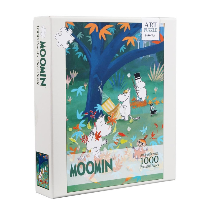 Moomin Pussel 1000 Pcs Art Puzzle In The Forest in de groep SPORT, VRIJE TIJD & HOBBY / Hobby / Puzzel bij TP E-commerce Nordic AB (D31672)
