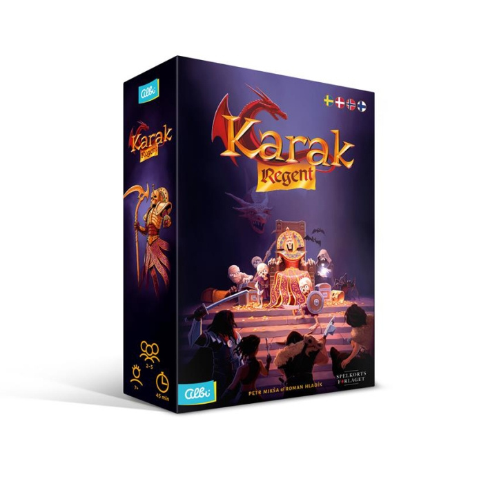 SPELKORTSFÖRLAGET Brädspel Karak: Regent (Expansionspaket) (SE/FI/DK/NO) in de groep SPEELGOED, KINDER- & BABYPRODUCTEN / Spelletje / Bordspellen bij TP E-commerce Nordic AB (D31686)