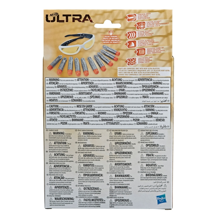 Nerf Ultra Refill 10-Pk W/ Vision Gear in de groep SPEELGOED, KINDER- & BABYPRODUCTEN / Speelgoed / Actie spel bij TP E-commerce Nordic AB (D31697)