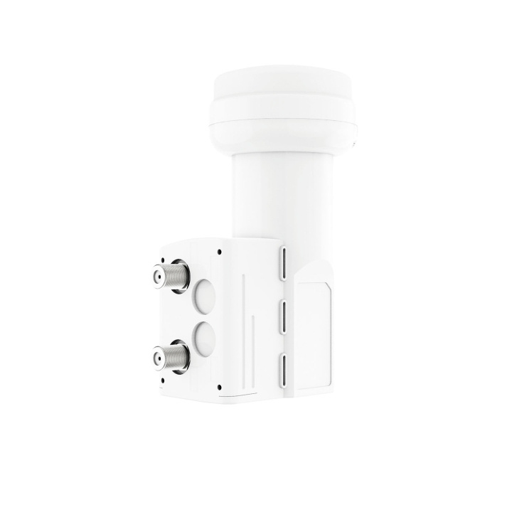 Hama Universal LNB Twin Vit in de groep HOME ELECTRONICS / Audio & Beeld / TV & Accessoires / Antennes & Accessoires bij TP E-commerce Nordic AB (D31716)