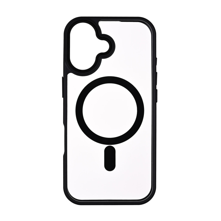Onsala Mobilskal Bumper MagSeries Black & Clear - iPhone 17 in de groep SMARTPHONE & TABLETS / Mobielbescherming / Apple / iPhone 17 bij TP E-commerce Nordic AB (D31734)