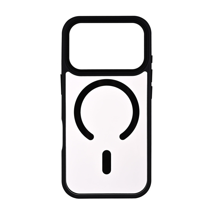 Onsala Mobilskal Bumper MagSeries Black & Clear - iPhone 17 Pro in de groep SMARTPHONE & TABLETS / Mobielbescherming / Apple / iPhone 17 bij TP E-commerce Nordic AB (D31736)