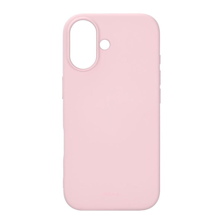 Onsala Mobilskal med Silikonkänsla Chalk Pink - iPhone 17 in de groep SMARTPHONE & TABLETS / Mobielbescherming / Apple / iPhone 17 bij TP E-commerce Nordic AB (D31773)