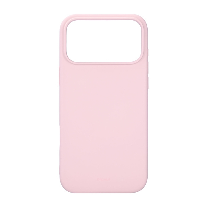 Onsala Mobilskal med Silikonkänsla Chalk Pink - iPhone 17 Pro Max in de groep SMARTPHONE & TABLETS / Mobielbescherming / Apple / iPhone 17 bij TP E-commerce Nordic AB (D31775)