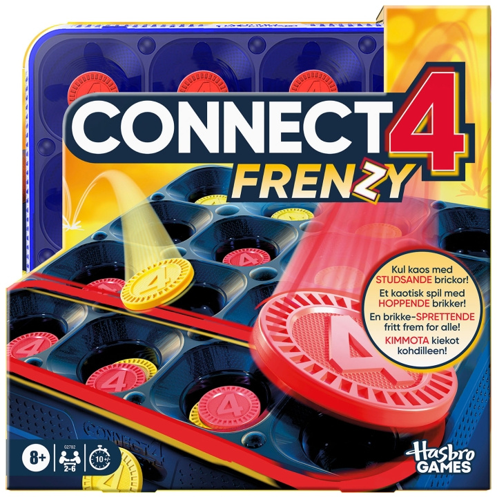 Hasbro gaming Brädspel Connect 4 Frenzy in de groep SPEELGOED, KINDER- & BABYPRODUCTEN / Spelletje / Bordspellen bij TP E-commerce Nordic AB (D31838)