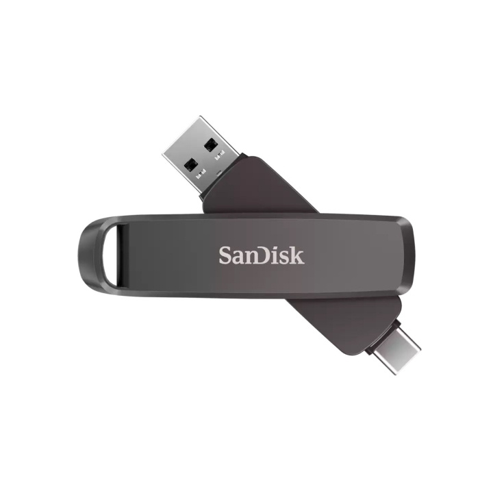 SanDisk USB-minne Extreme Pro Dual Drive USB-C USB-A 512GB in de groep HOME ELECTRONICS / Opslagmedia / USB-geheugen bij TP E-commerce Nordic AB (D31882)