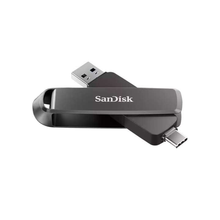 SanDisk USB-minne Extreme Pro Dual Drive USB-C USB-A 1TB in de groep HOME ELECTRONICS / Opslagmedia / USB-geheugen bij TP E-commerce Nordic AB (D31883)
