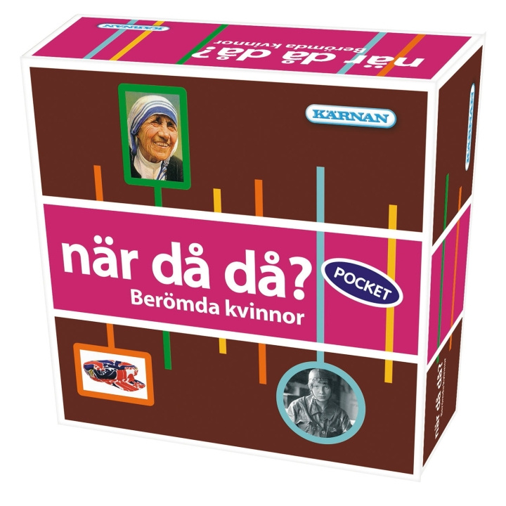 Egmont Spel När Då Då?-pocket Berömda Kvinnor (SE) in de groep SPEELGOED, KINDER- & BABYPRODUCTEN / Spelletje / Bordspellen bij TP E-commerce Nordic AB (D31884)