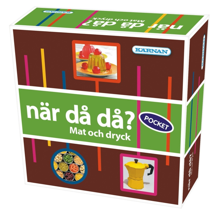 Egmont Spel När Då Då?-pocket Mat och Dryck (SE) in de groep SPEELGOED, KINDER- & BABYPRODUCTEN / Spelletje / Bordspellen bij TP E-commerce Nordic AB (D31885)