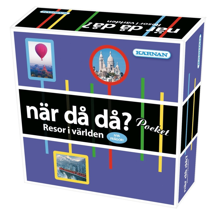 Egmont Spel När Då Då?-pocket Resor i Världen (Nya frågor) (SE) in de groep SPEELGOED, KINDER- & BABYPRODUCTEN / Spelletje / Bordspellen bij TP E-commerce Nordic AB (D31887)
