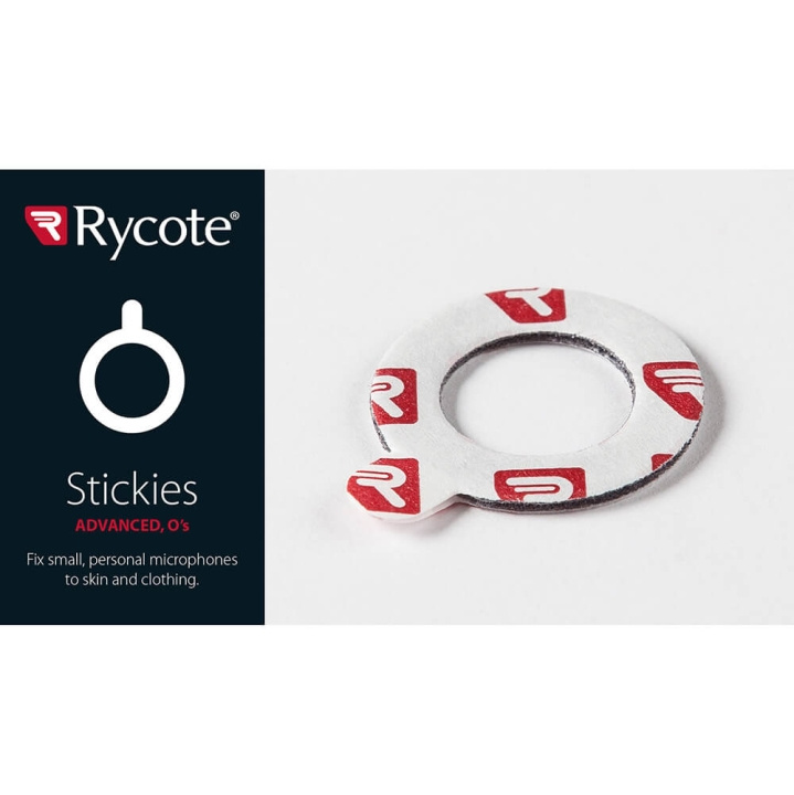 Rycote Stickies Advanced 23mm O´s 25-Pack in de groep HOME ELECTRONICS / Audio & Beeld / Handmicrofoons bij TP E-commerce Nordic AB (D31939)