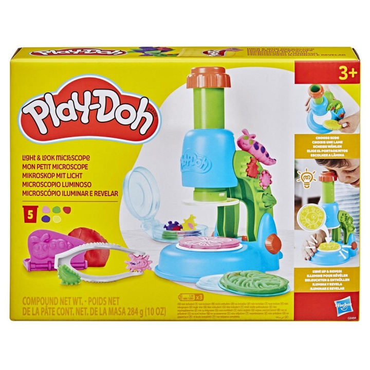 PLAY-DOH Wonder Glow Microscope Playset in de groep SPEELGOED, KINDER- & BABYPRODUCTEN / Speelgoed / Speelset bij TP E-commerce Nordic AB (D31945)
