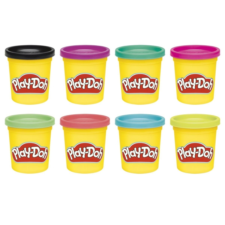 PLAY-DOH Compound 8 Pack, Vibrant, 3 Oz in de groep SPEELGOED, KINDER- & BABYPRODUCTEN / Speelgoed / Speelset bij TP E-commerce Nordic AB (D31953)