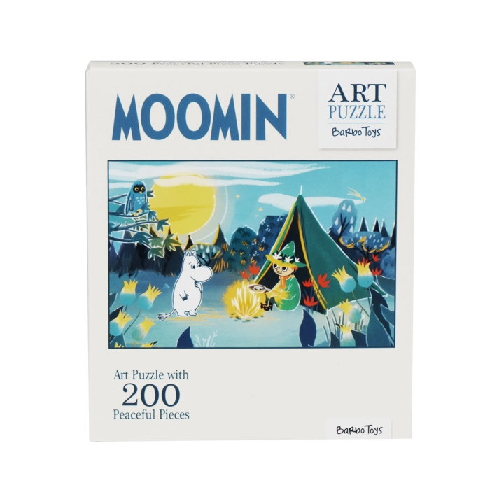 Moomin Pussel 200 Pcs Art Puzzle Blå in de groep SPEELGOED, KINDER- & BABYPRODUCTEN / Speelgoed / Kinderpuzzel bij TP E-commerce Nordic AB (D31958)