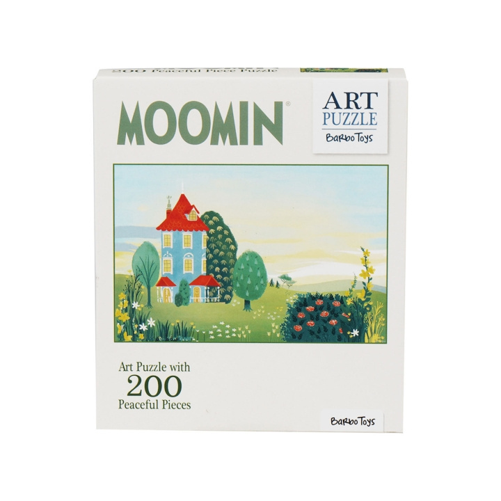 Moomin Pussel 200 Pcs Art Puzzle Grön in de groep SPEELGOED, KINDER- & BABYPRODUCTEN / Speelgoed / Kinderpuzzel bij TP E-commerce Nordic AB (D31959)