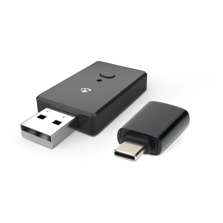 Nedis Wireless Car Audio Adapter | Android Auto / Apple Carplay | AAC / SBC | Black in de groep AUTO / Autoaudio & Multimedia / Accessoires bij TP E-commerce Nordic AB (D31993)