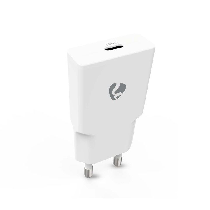 Nedis Oplader | 20 W | GaN | PD3.0 | Snellaad functie | 1.67 / 2.22 / 3.0 A | Outputs: 1 | USB-C™ | Automatische Voltage Selectie | Wit in de groep SMARTPHONE & TABLETS / Opladers & Kabels / Wandoplader / Wandoplader Type C bij TP E-commerce Nordic AB (D32009)