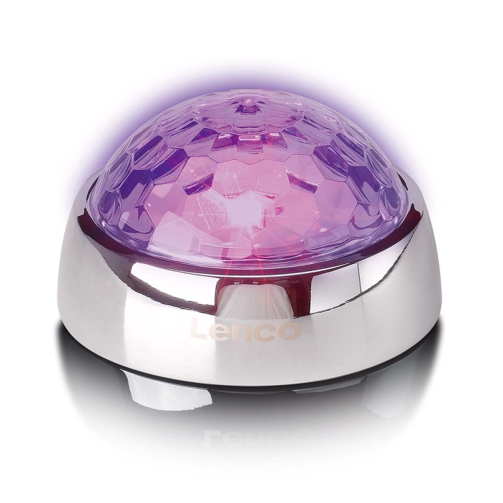 Lenco Middenstabilisator met Party LED Licht voor draaitafel Zilver in de groep HOME ELECTRONICS / Audio & Beeld / Luidsprekers & accessoires / Accessoires bij TP E-commerce Nordic AB (D32021)