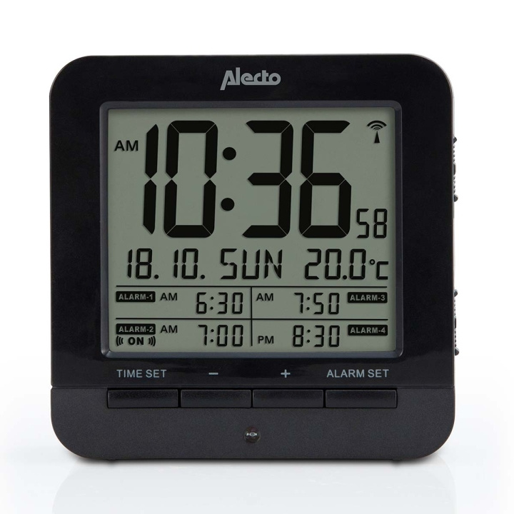 Alecto Wekker met thermometer in de groep HUISHOUDEN & TUIN / Horloges & Tellers / Wekkers bij TP E-commerce Nordic AB (D32119)