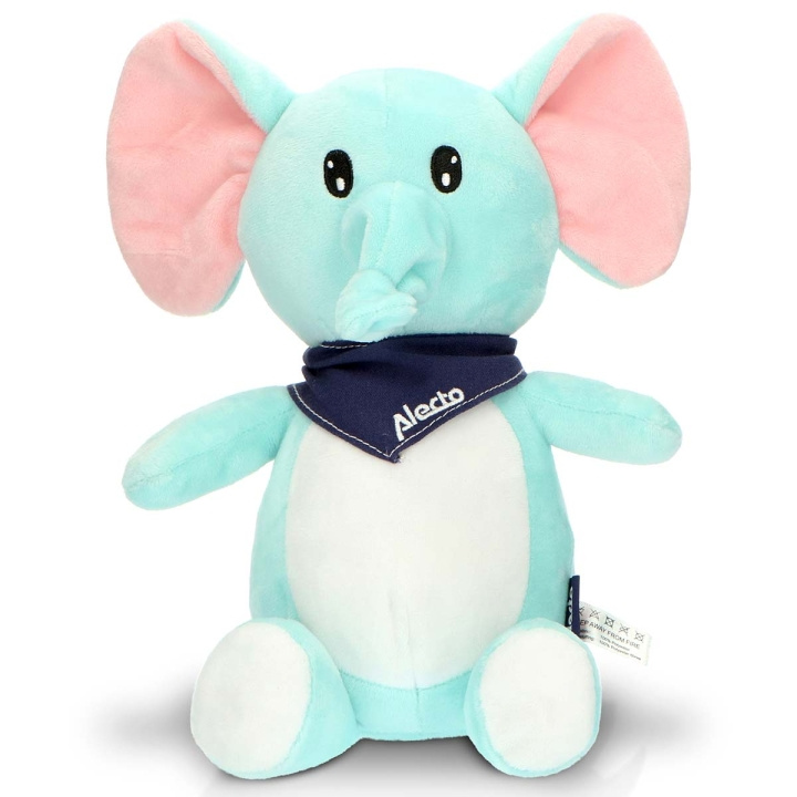 Alecto Knuffelolifant met rustgevende geluiden en nachtlampje in de groep SPEELGOED, KINDER- & BABYPRODUCTEN / Babyspeelgoed / Knuffels bij TP E-commerce Nordic AB (D32137)
