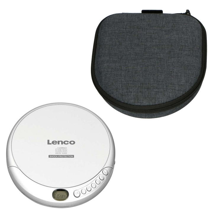 Lenco Discman met draagtas/ powerbank (Sealen) in de groep HOME ELECTRONICS / Audio & Beeld / Thuisbioscoop, Hifi en Draagbaar / Draagbare audiospelers / CD spelers bij TP E-commerce Nordic AB (D32167)