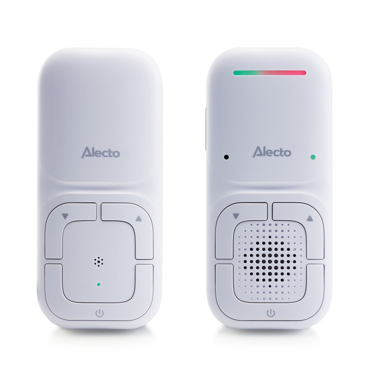 Alecto Moderne Full Eco audio-babyfoon met kristalheldere DECT-geluidskwaliteit en lange stand-bytijd Wit in de groep SPEELGOED, KINDER- & BABYPRODUCTEN / Kinderveiligheid / Babyphones bij TP E-commerce Nordic AB (D32188)