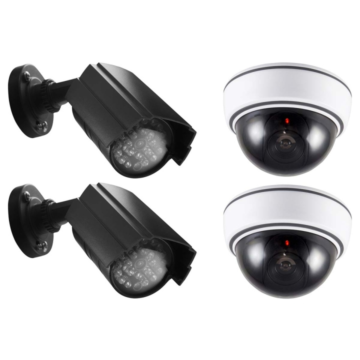 Alecto Dummy camera set in de groep HUISHOUDEN & TUIN / Alarm & Beveiliging / Beveiligingscamera\'s / Camera dummies bij TP E-commerce Nordic AB (D32190)