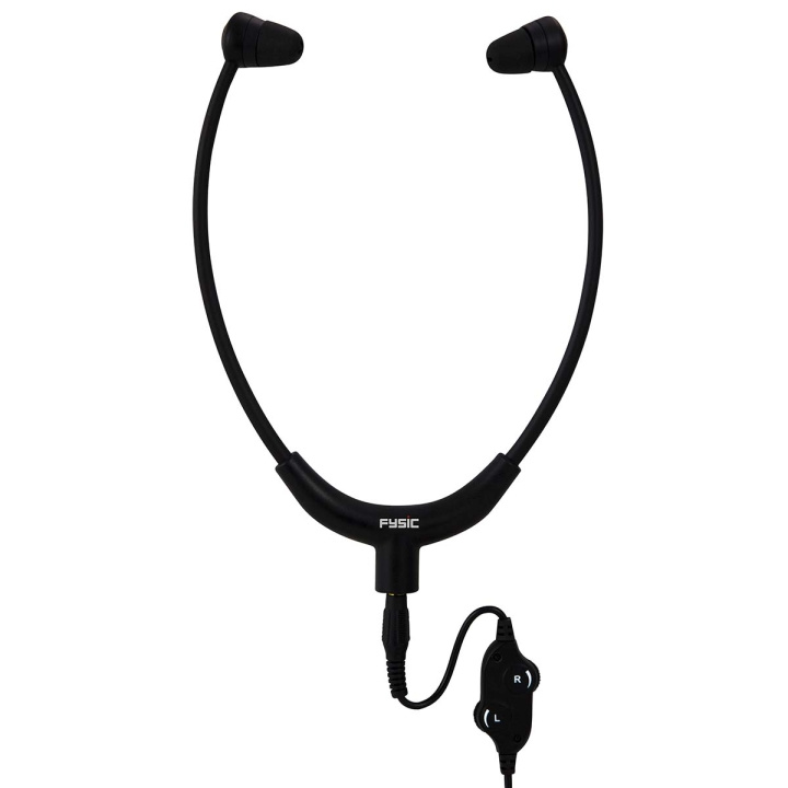 Fysic Hoofdtelefoon met volumeregeling in de groep HOME ELECTRONICS / Audio & Beeld / Koptelefoon & Accessoires / Koptelefoon bij TP E-commerce Nordic AB (D32236)